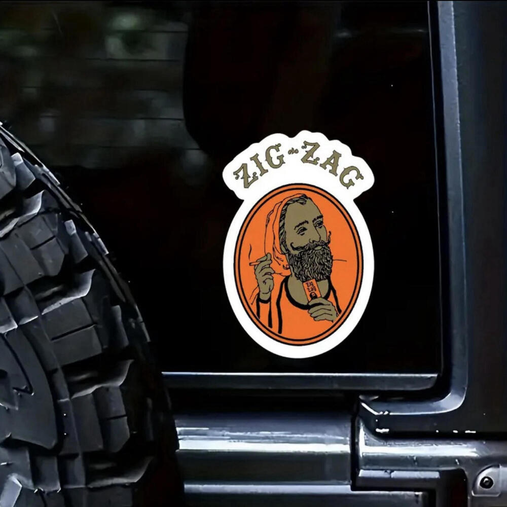 Zig Zag Rolling Papers Logo Vinyl Sticker Decal